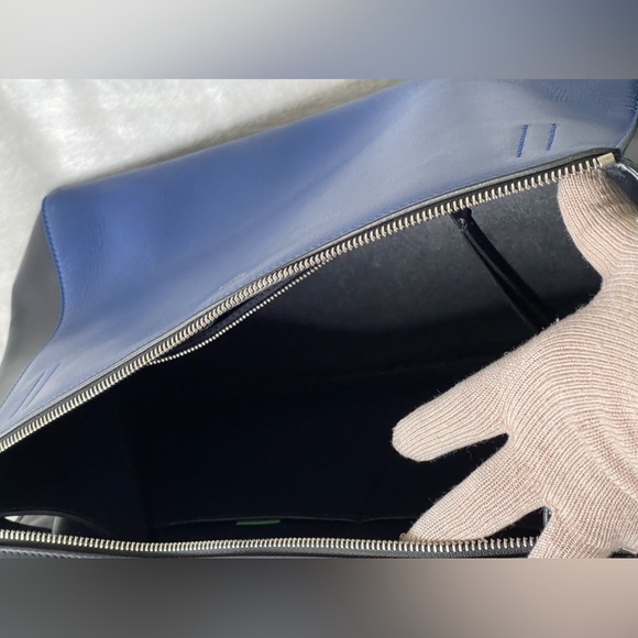 Celine edge medium calf hair leether shoulder bag - Picture 12 of 17